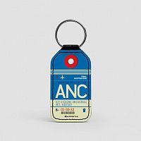 ANC - Leather Keychain