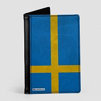 Swedish Flag - Passport Cover