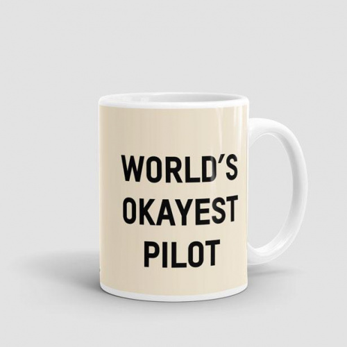 World's Okayest Pilot - Mug