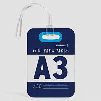 A3 - Luggage Tag