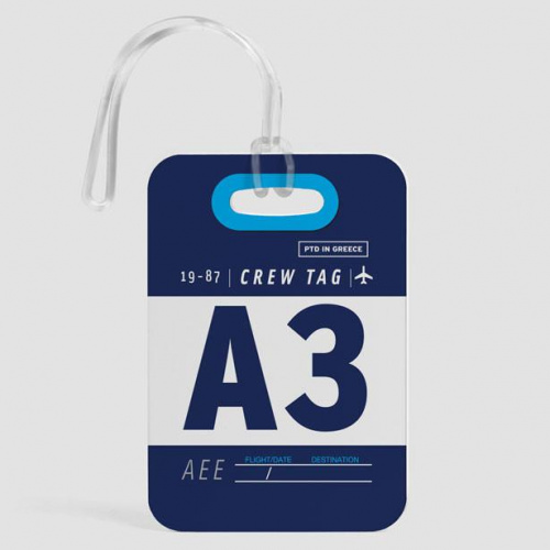 A3 - Luggage Tag