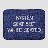 Fasten Seat Belt - Bath Mat