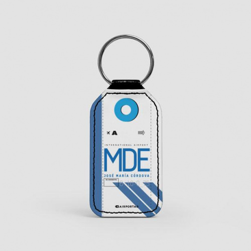 MDE - Leather Keychain