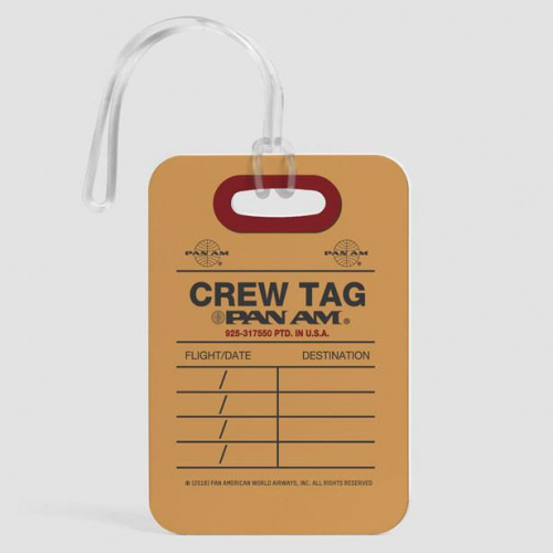 Pan Am - Crew Tag - Luggage Tag