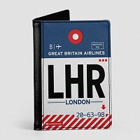 LHR - Passport Cover