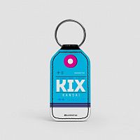 KIX - Leather Keychain