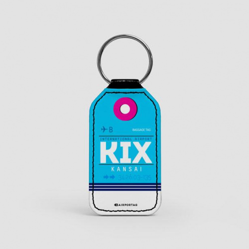 KIX - Leather Keychain