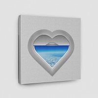 Heart Window - Canvas