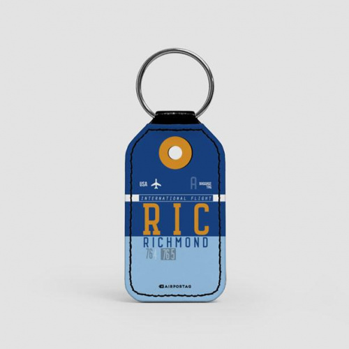 RIC - Leather Keychain