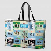 Brazilian Airports - Weekender Bag