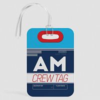 AM - Luggage Tag