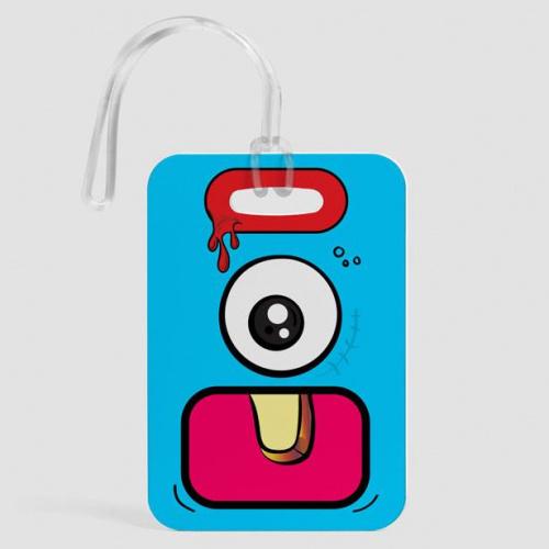 Monster Blue - Luggage Tag