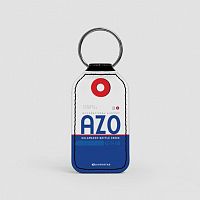 AZO - Leather Keychain