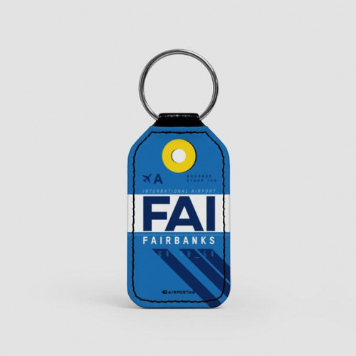 FAI - Leather Keychain