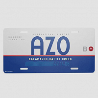 AZO - License Plate