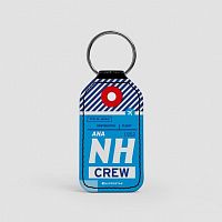 NH - Leather Keychain