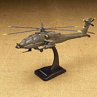 AH-64 Apache Helicopter Die-Cast Model