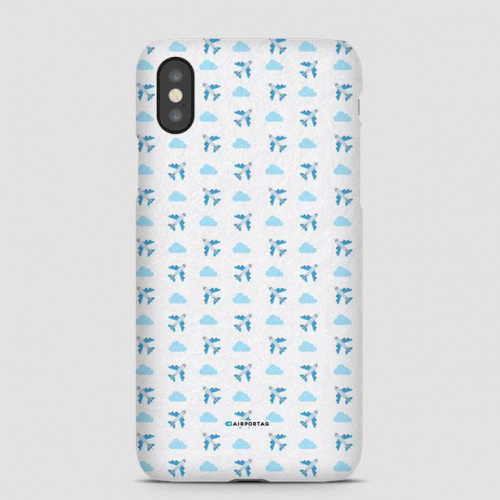 Emoji Cloud Plane - Phone Case