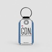 GDN - Leather Keychain