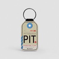 PIT - Leather Keychain