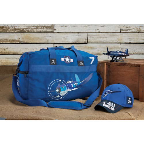 F4U Corsair Cap and Duffel Bag