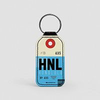 HNL - Leather Keychain