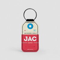 JAC - Leather Keychain