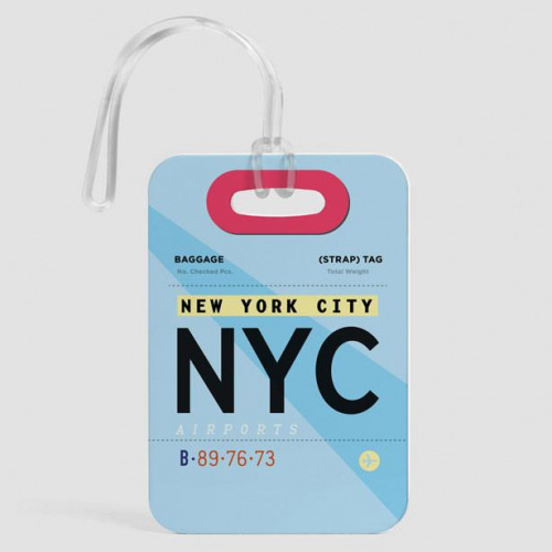 NYC - Luggage Tag