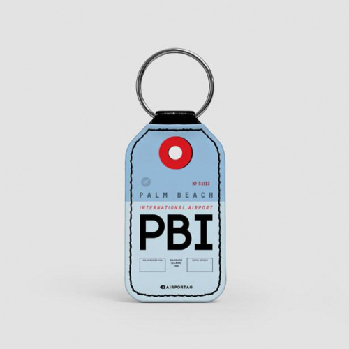 PBI - Leather Keychain