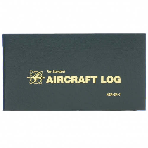 SA-1 Aircraft Logbook (green - softcover - 64 pages)