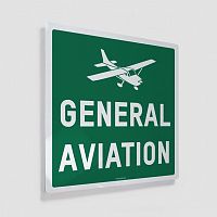 General Aviation - Metal Print