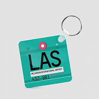 LAS - Square Keychain