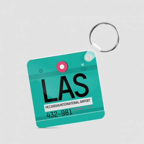 LAS - Square Keychain