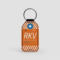 RKV - Leather Keychain