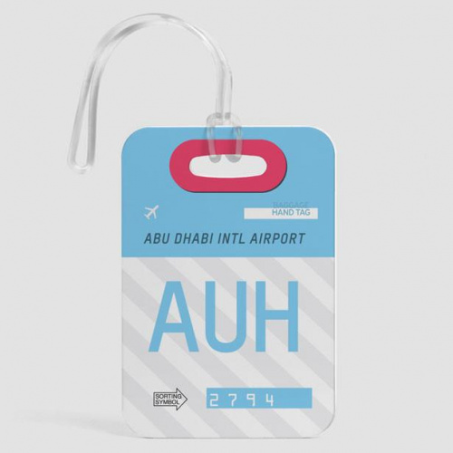 AUH - Luggage Tag