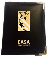 EASA Pooleys Private Pilot Leather Licence Cover