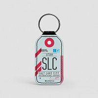 SLC - Leather Keychain