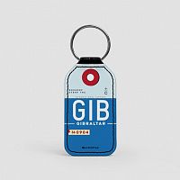 GIB - Leather Keychain