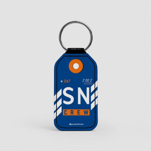 SN - Leather Keychain