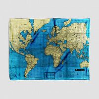 World Map - Blanket