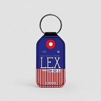 LEX - Leather Keychain