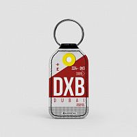 DXB - Leather Keychain