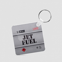 Jet Fuel - Square Keychain