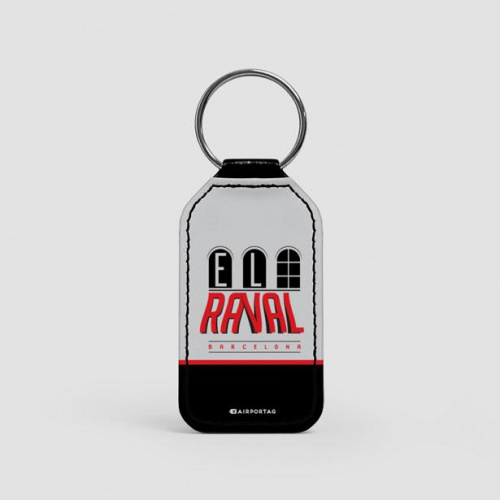 El Raval - Leather Keychain