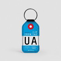 UA - Leather Keychain