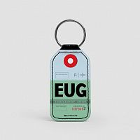 EUG - Leather Keychain