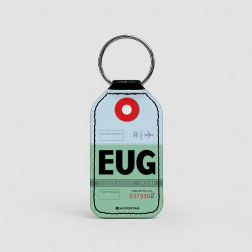 EUG - Leather Keychain