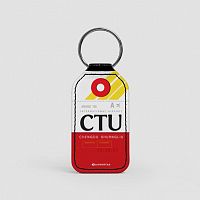 CTU - Leather Keychain