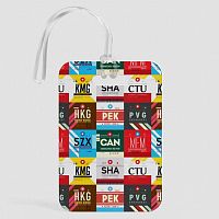 Chinese Airports - Luggage Tag