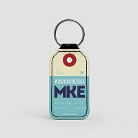 MKE - Leather Keychain